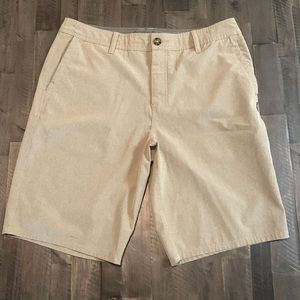O’Neill Khaki Hybrid shorts- Size 34